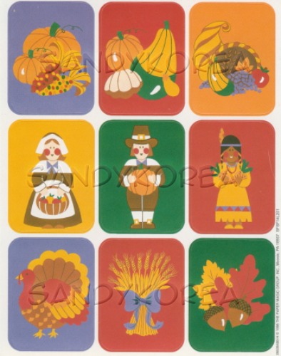 PM-Thanksgiving Giant Stickers