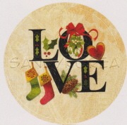 LS-Love 크리스마스 스티커