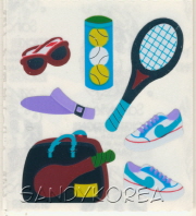 Vintage Shiny Tennis