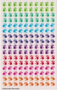 Maxi Chart Sticker Handprint