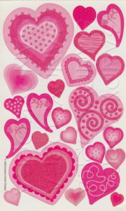 Maxi Pink Hearts