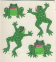 Vintage Fuzzy Frog